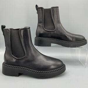 NEW Ash Women’s Madison Chelsea Boots Black Size US 8/EU 38